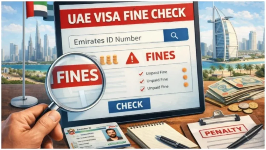 UAE Visa Fine Check 2026