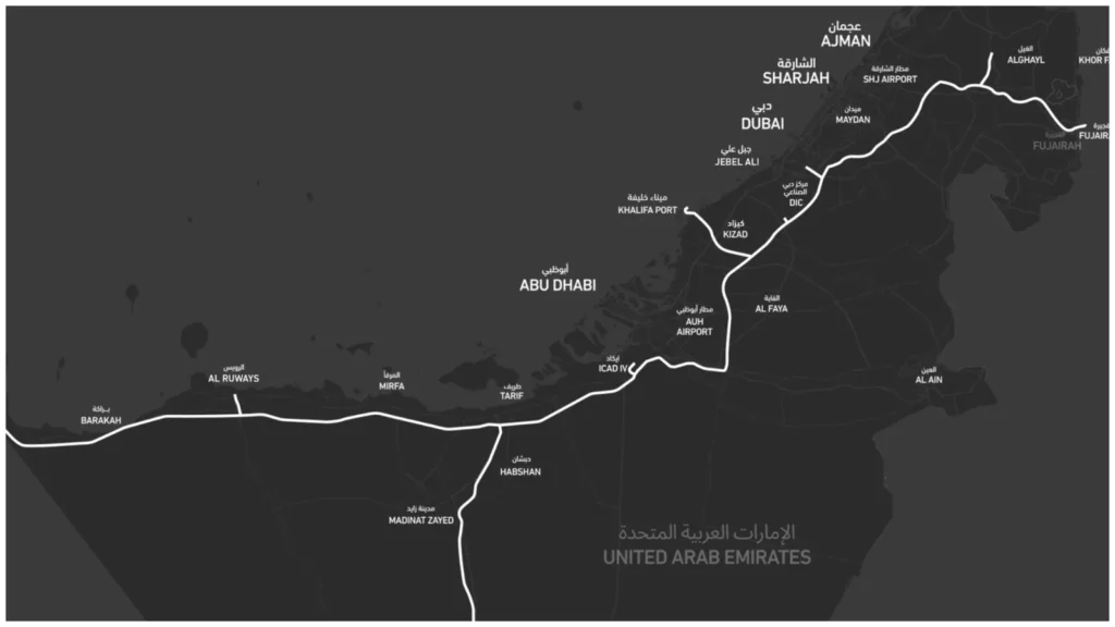 Etihad Rail passenger stations
