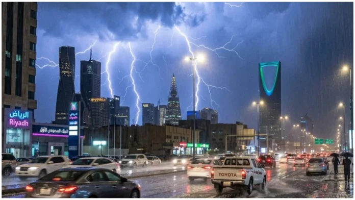 Saudi heavy rain alert