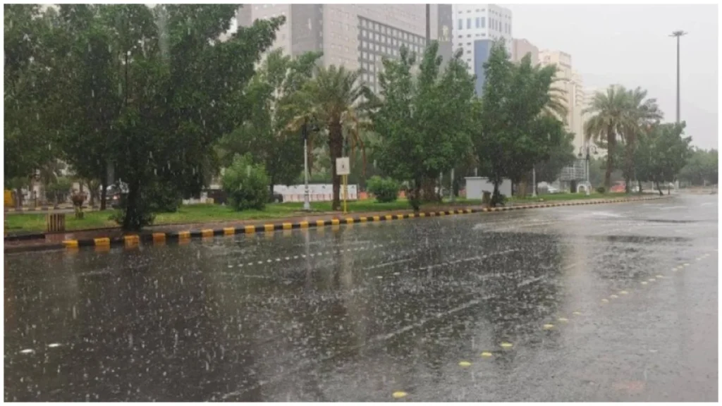 Saudi heavy rain alert