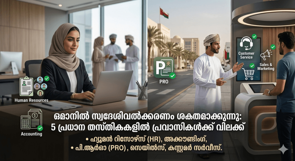 ​ഒമാനിൽ സ്വദേശിവൽക്കരണം