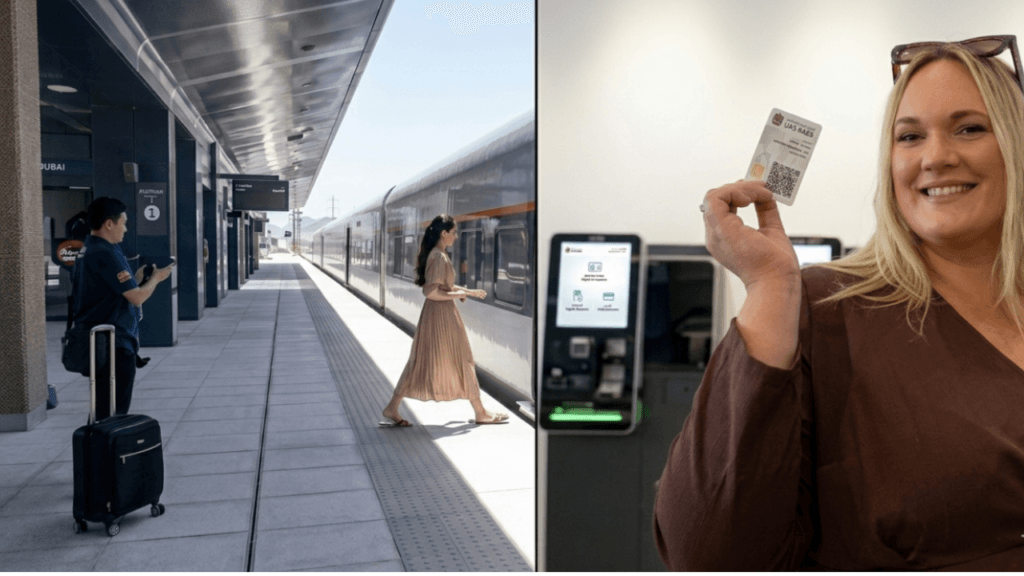 Etihad Rail Passenger Train UAE