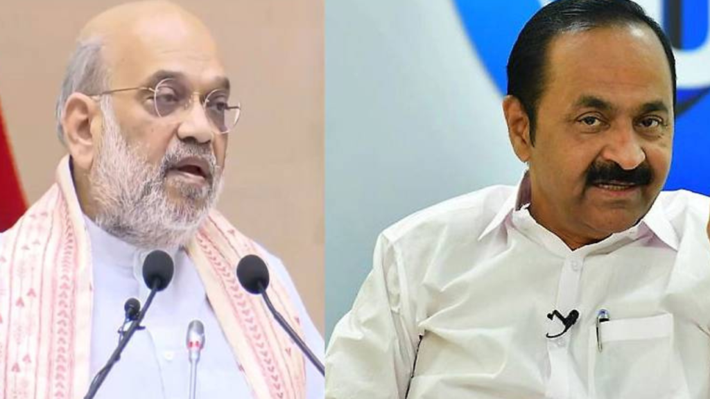 V.D. Satheesan Amit Shah meeting