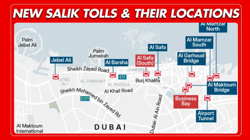 Salik VAT rule