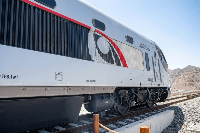 Etihad Rail Passenger Train UAE
