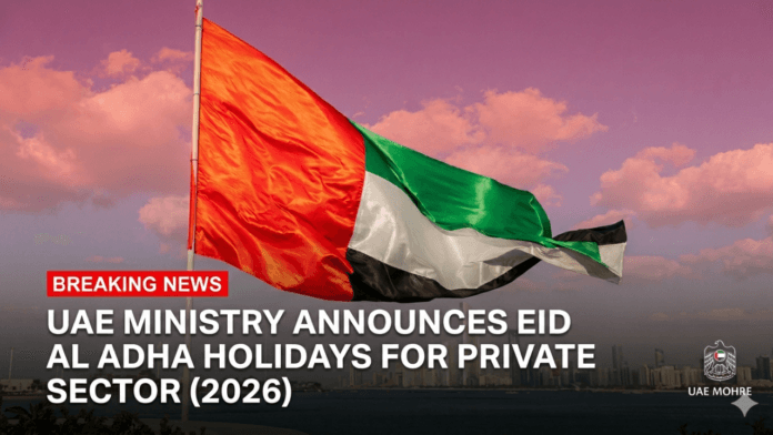 UAE Eid Al Adha Holidays for Private Sector