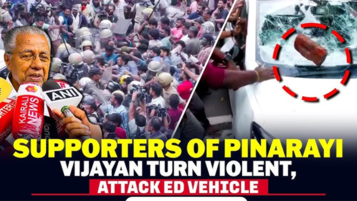 ​ED raid Pinarayi Vijayan