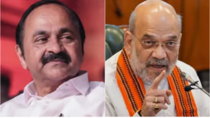V.D. Satheesan Amit Shah meeting