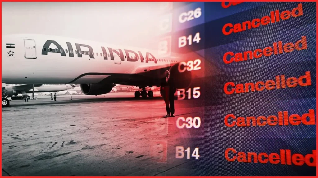 Air India flight cancellations
