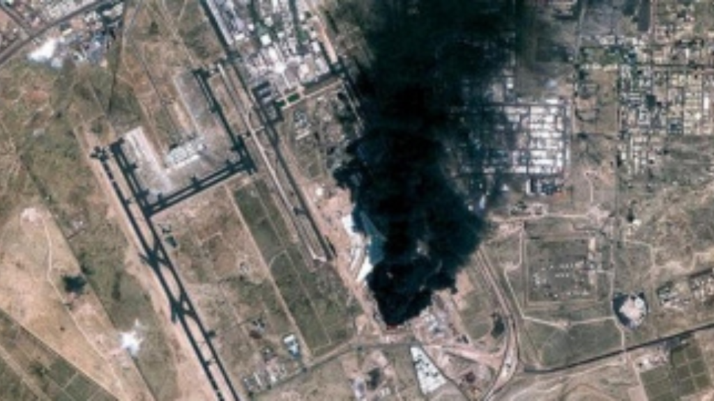 Kuwait airport drone attack 