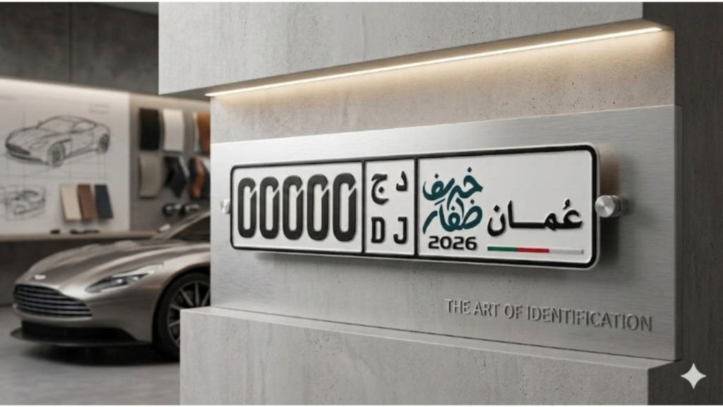 Salalah Khareef commemorative vehicle plates 
