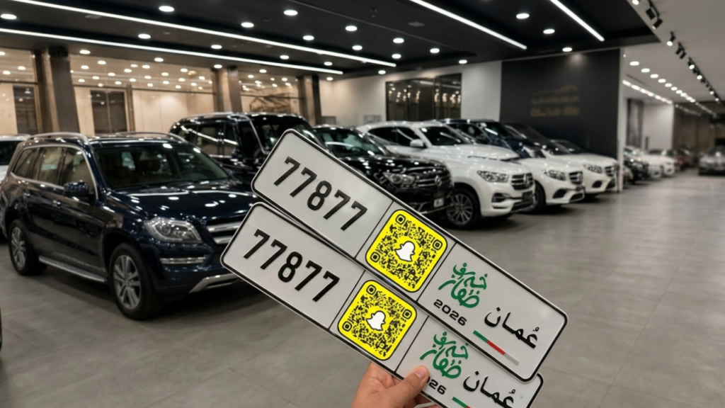 Salalah Khareef commemorative vehicle plates 