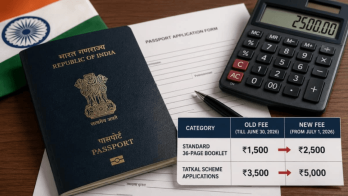 Passport Fees Hike 2026