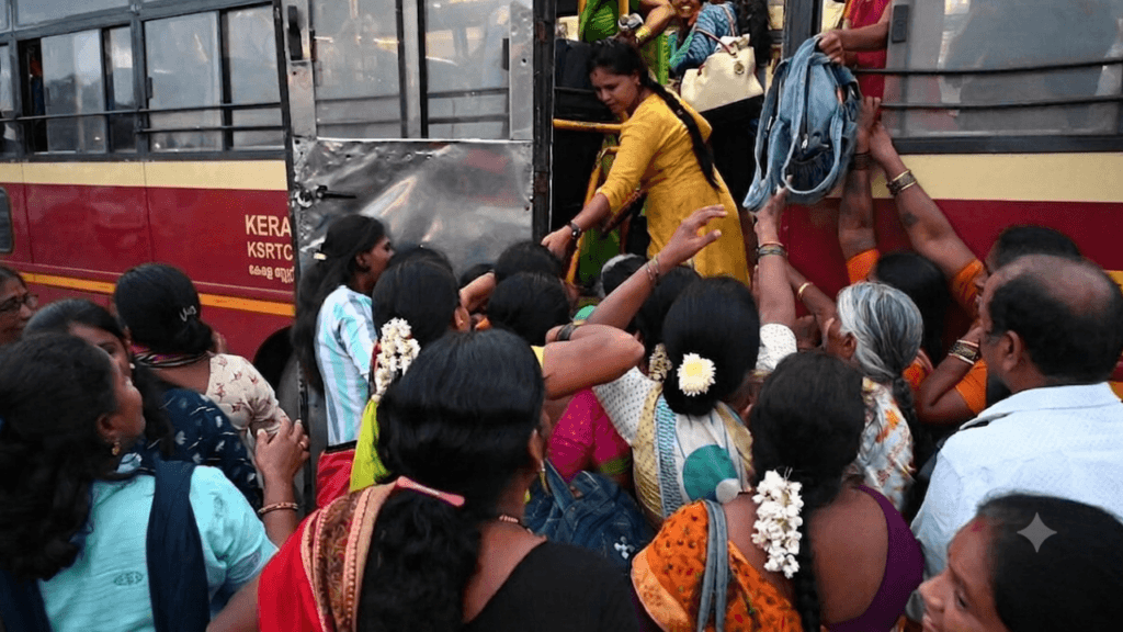 KSRTC free travel impact 