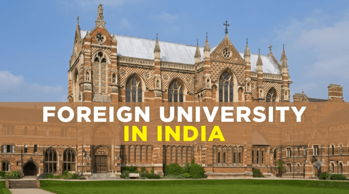 Foreign Universities in India