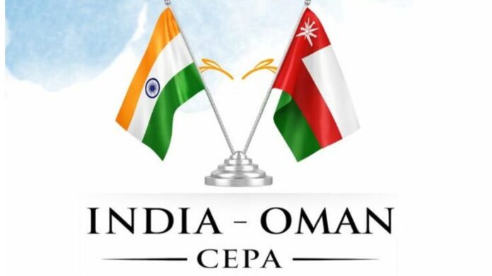 India-Oman CEPA trade agreement