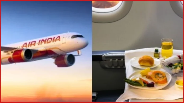 Air India No Meals Option