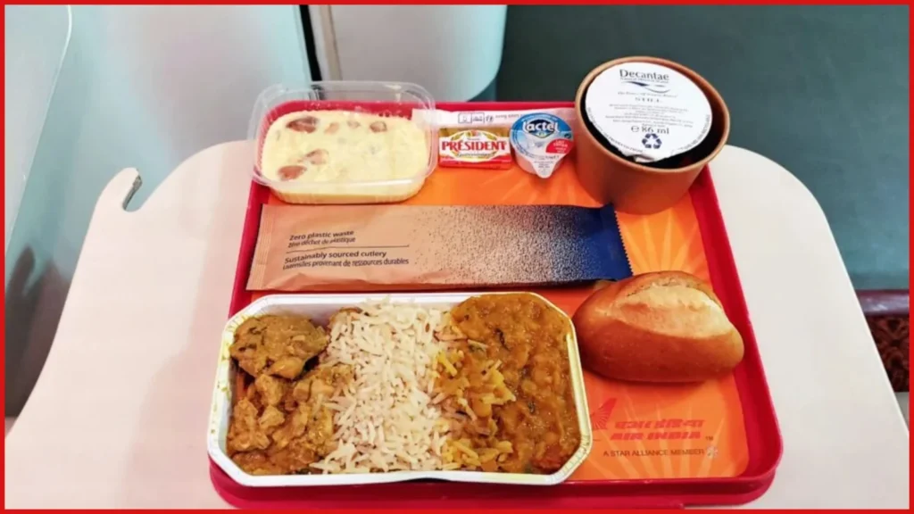 Air India No Meals Option