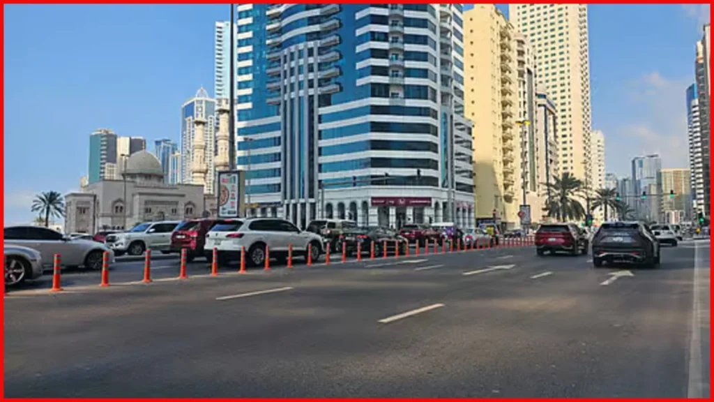 Al Taawun Street Traffic Diversion