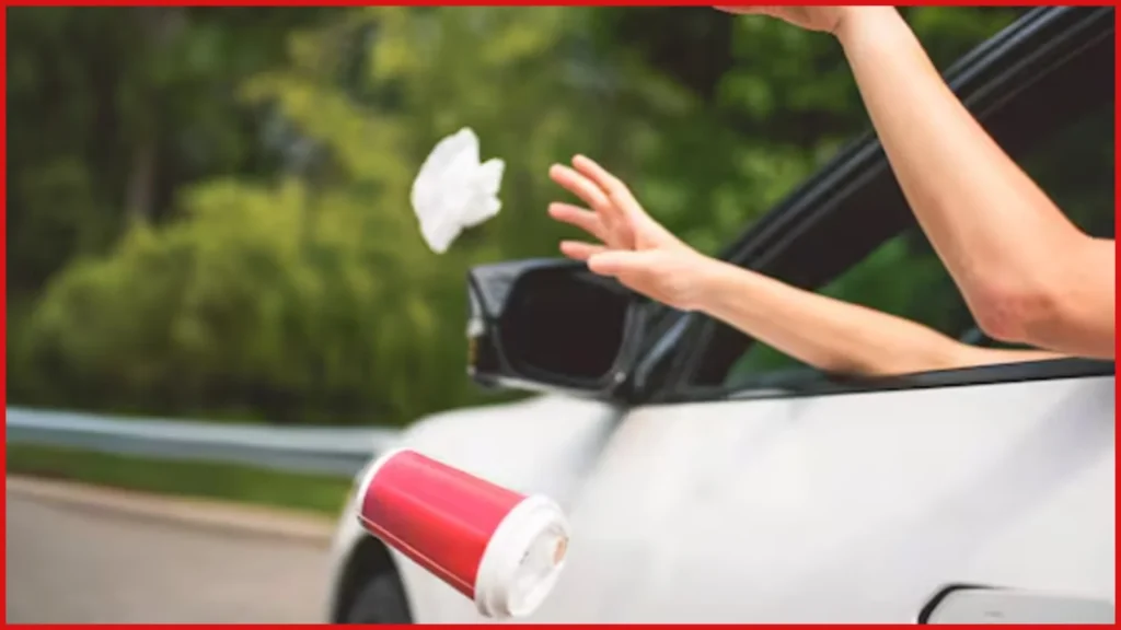 Abu Dhabi traffic fine for littering 2026