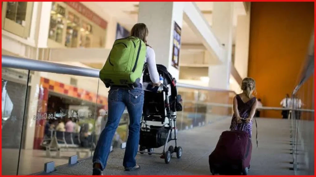 Hamad International Airport free child strollers