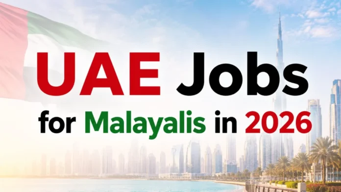 UAE Jobs for Malayalis in 2026