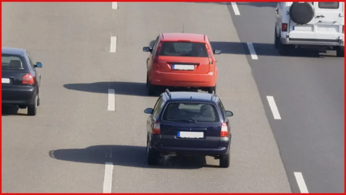Dubai Police Tailgating Fine