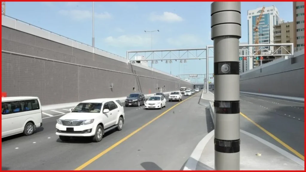 Dubai Police Tailgating Fine