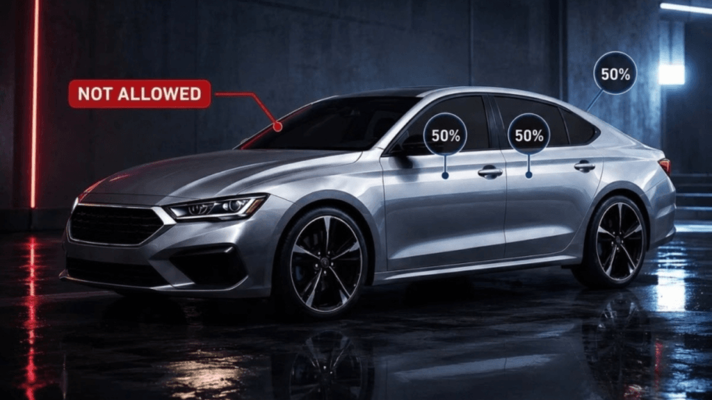 Oman car tinting rules