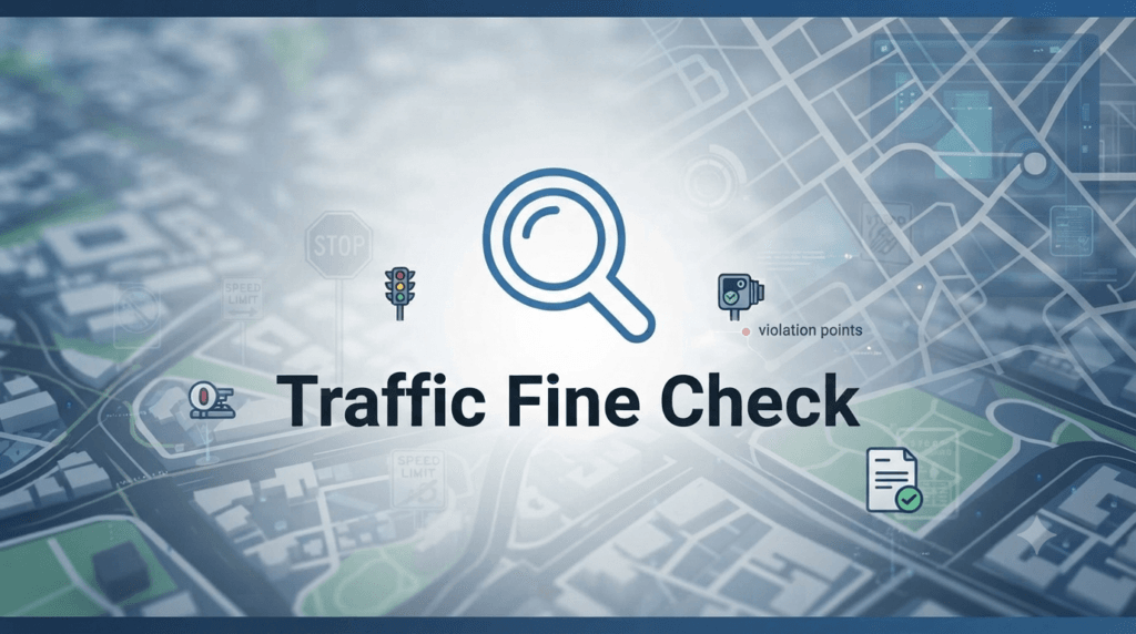 How to check UAE traffic fines online