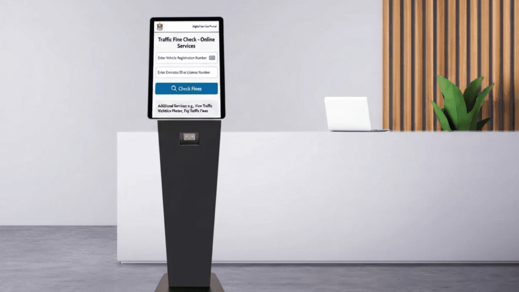 How to check UAE traffic fines online