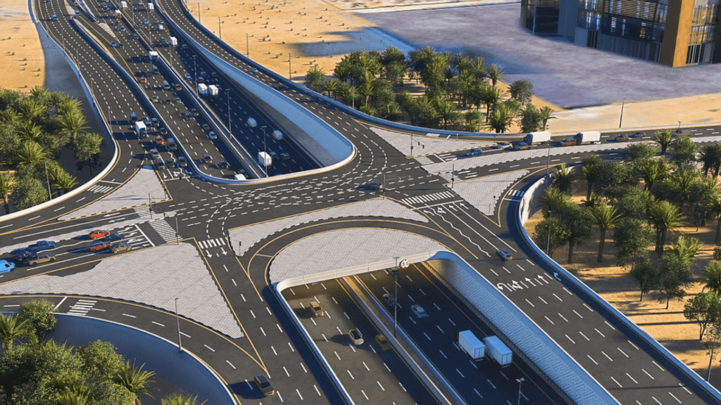 Dubai road project