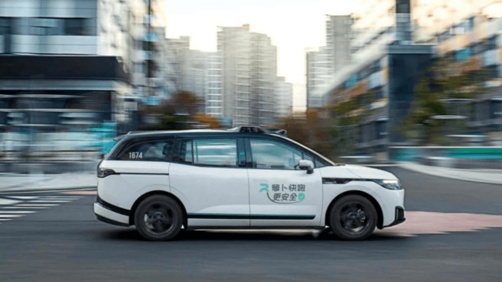 Dubai driverless taxi 