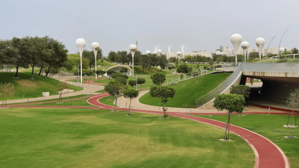 Air-conditioned outdoor parks Qatar 