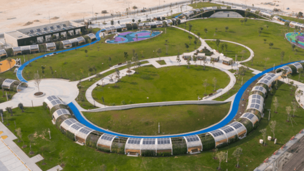 Air-conditioned outdoor parks Qatar 