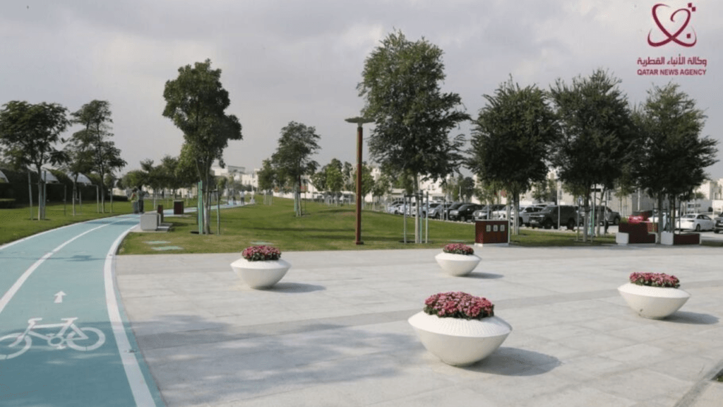 Air-conditioned outdoor parks Qatar 