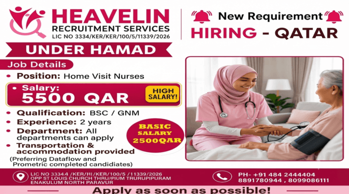 Home Visit Nurses Qatar