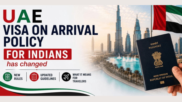 UAE Visa on Arrival for Indians