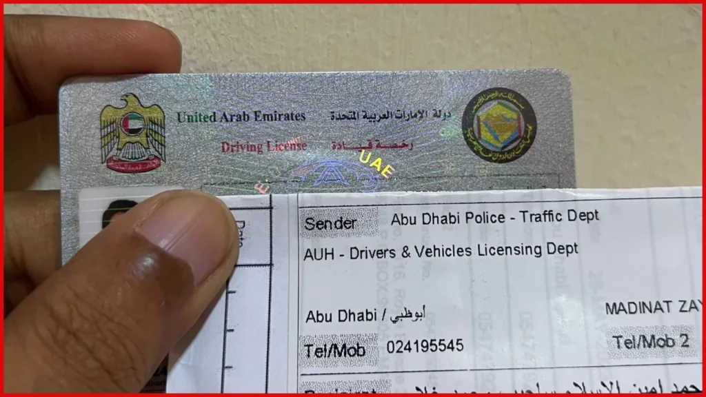 UAE Driving License Valid Countries