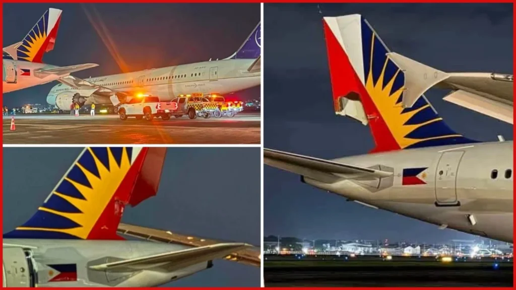 Saudia aircraft hits parked PAL plane