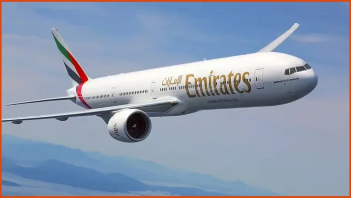 Emirates flight ticket EMI