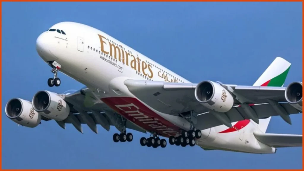 Emirates flight ticket EMI