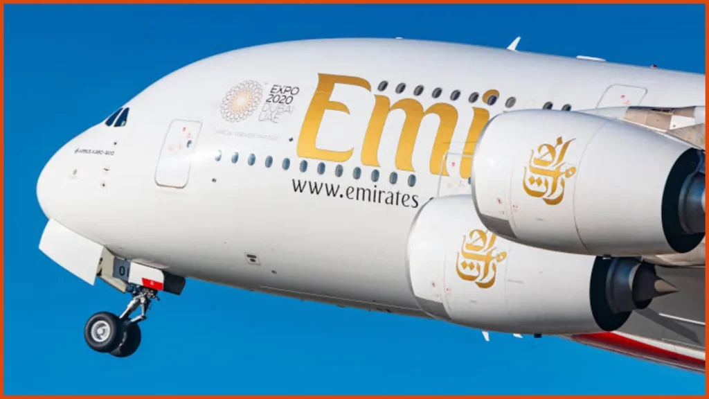 Emirates flight ticket EMI