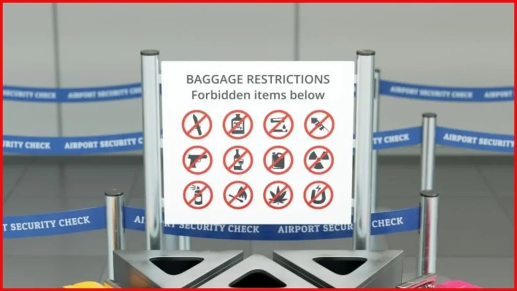 Oman airport luggage rules