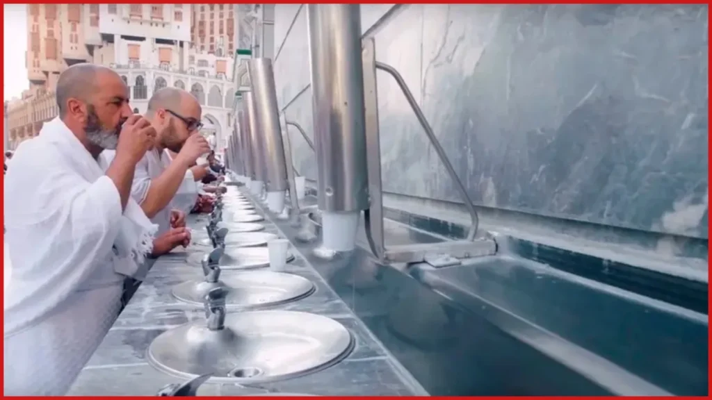 Zamzam water rules for Umrah pilgrims