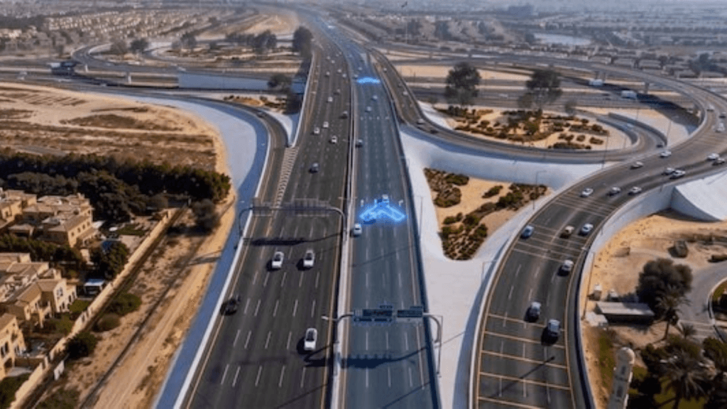 Al Qudra Road bridge Dubai