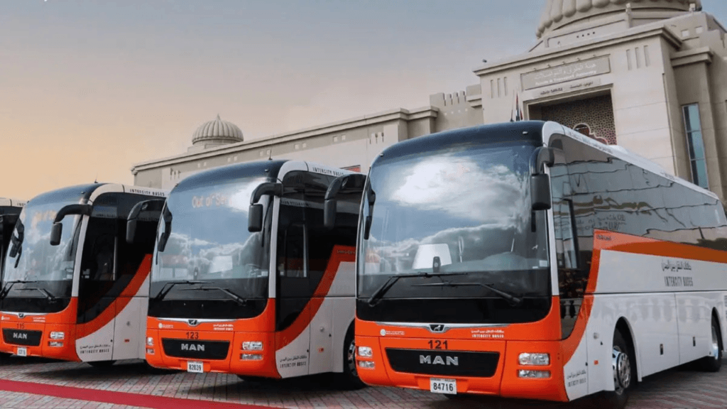 Sharjah RTA live bus tracking