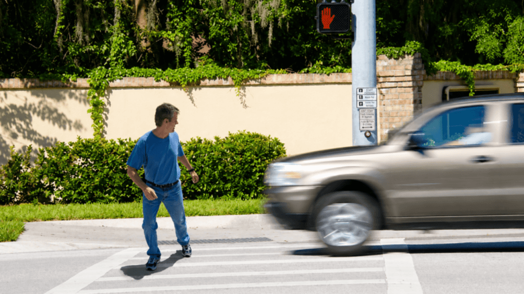 Abu Dhabi Police illegal road crossing fines 