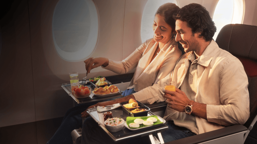 Air India stone-baked pizzas