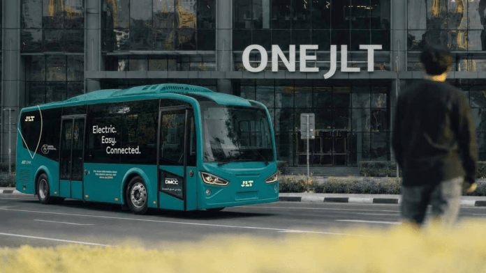 JLT Link electric buses Dubai